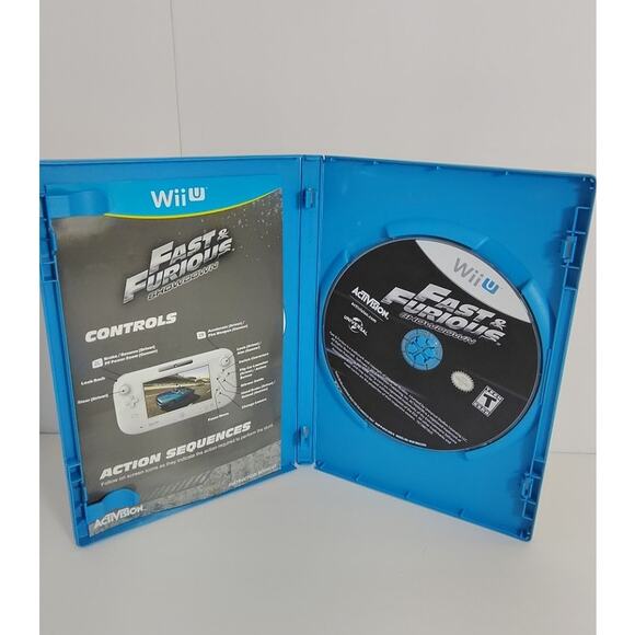Nintendo Wii U Fast and Furious Showdown Video Game Cars Racing Action Play - Picture 3 of 4